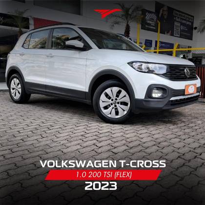 VOLKSWAGEN T-CROSS 1.0 200 TSI TOTAL FLEX SENSE AUTOMÁTICO VOLKSWAGEN T-CROSS 1.0 200 TSI TOTAL FLEX SENSE AUTOMÁTICO